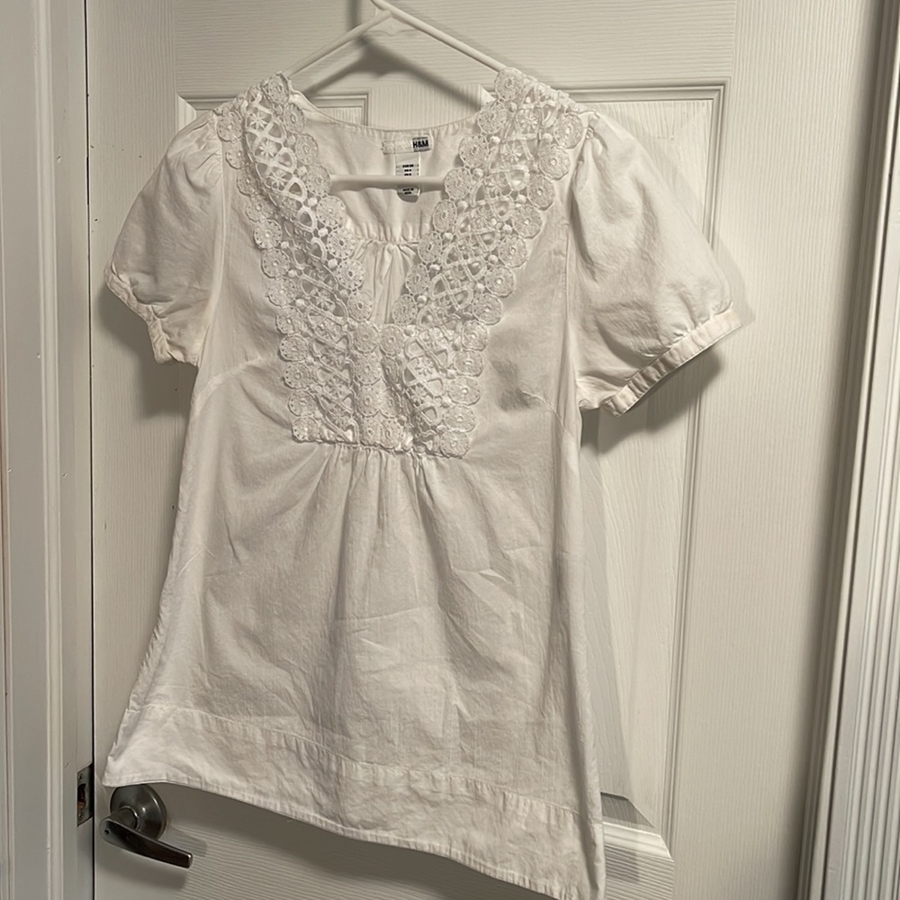 H&M Short Sleeve Blouse